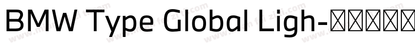 BMW Type Global Ligh字体转换